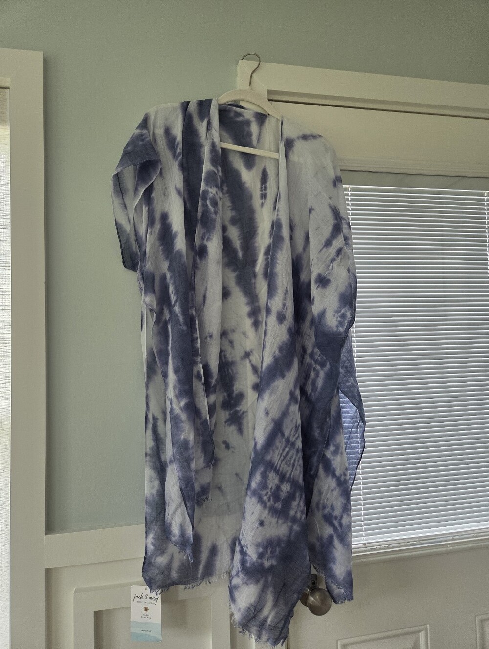 Jack & Missy Sunkiss Ruana Wrap Tie Dye One Size